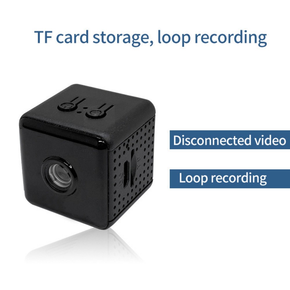 Compact 1080P Mini Camera Night Vision Motion Alert Remote View Android Security