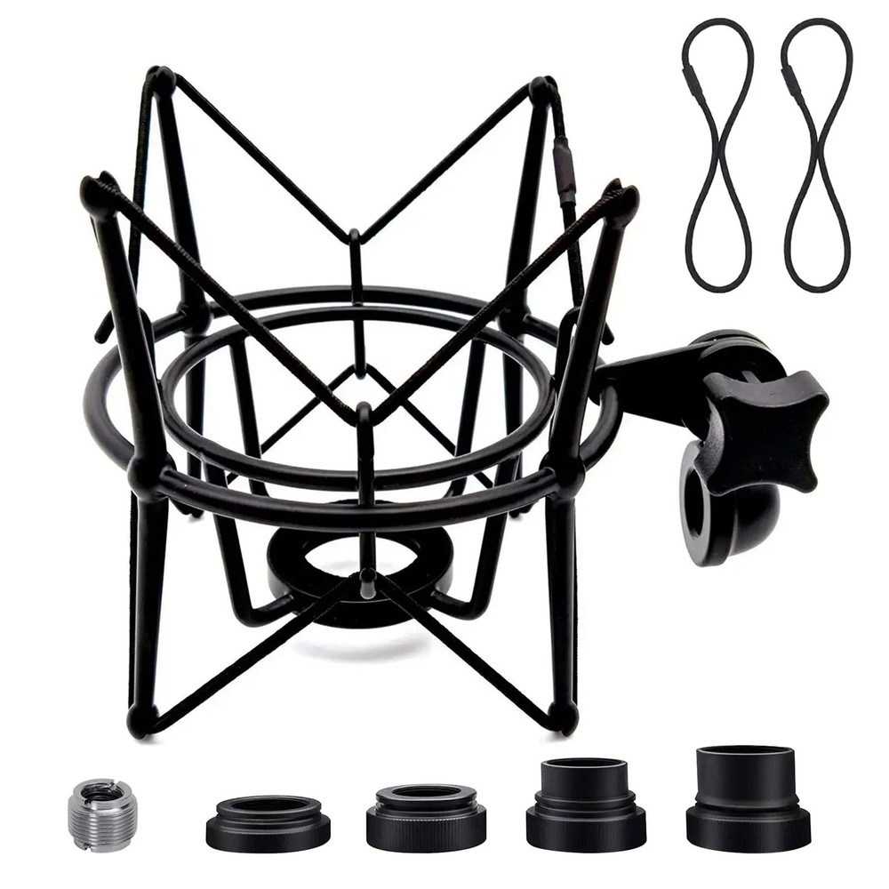 Microphone Shock Mount Universal Mic Holder Spider Recording Mic Shockmount S