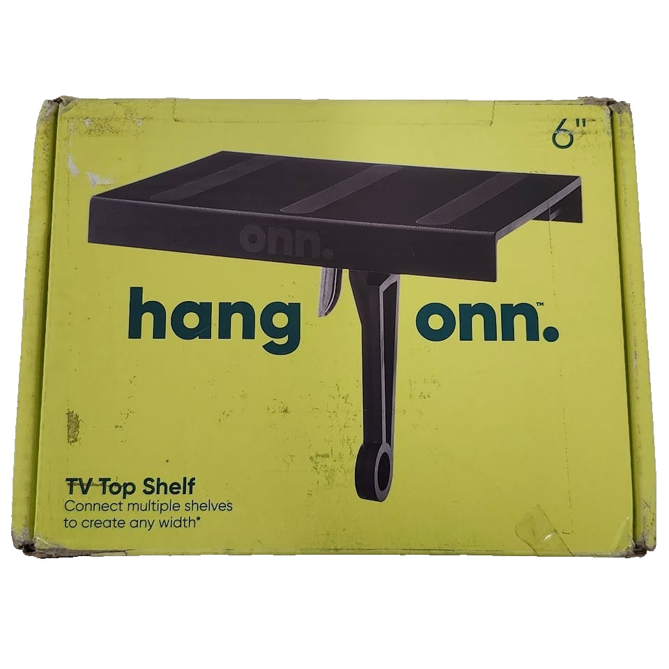 ONN Expandable TV Top Shelf Mount
