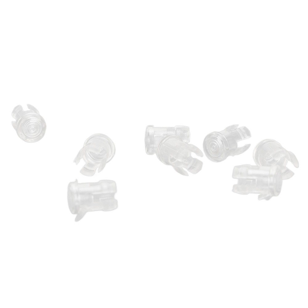 ♡ 100Pcs LED Light Emitting Diode Shade Transparent Cap Protective Cover