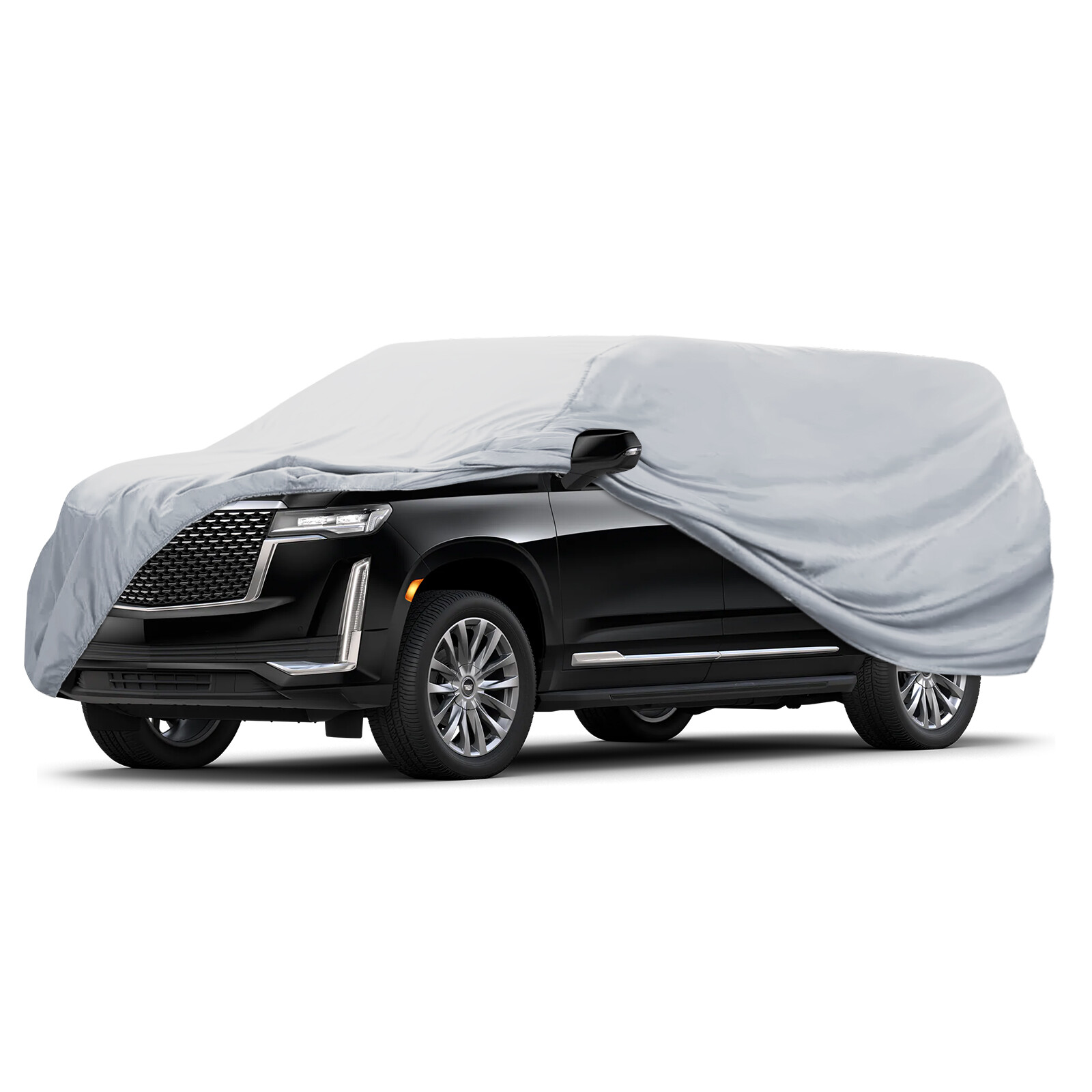 XXXL SUV Car Cover Outdoor Snow Dust Sun UV Resistant For Cadillac Escalade ESV