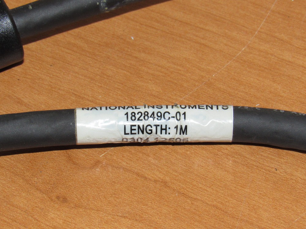 National Instruments 182849C-01 Cable - 1 Meter - UNTESTED