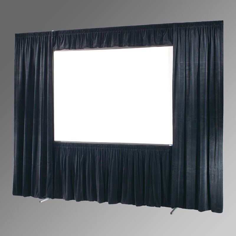 DRAPER 242130 - ULTIMATE FOLDING SCREEN UFS 54x74 COMPLETE DRESS KIT WITH CASE
