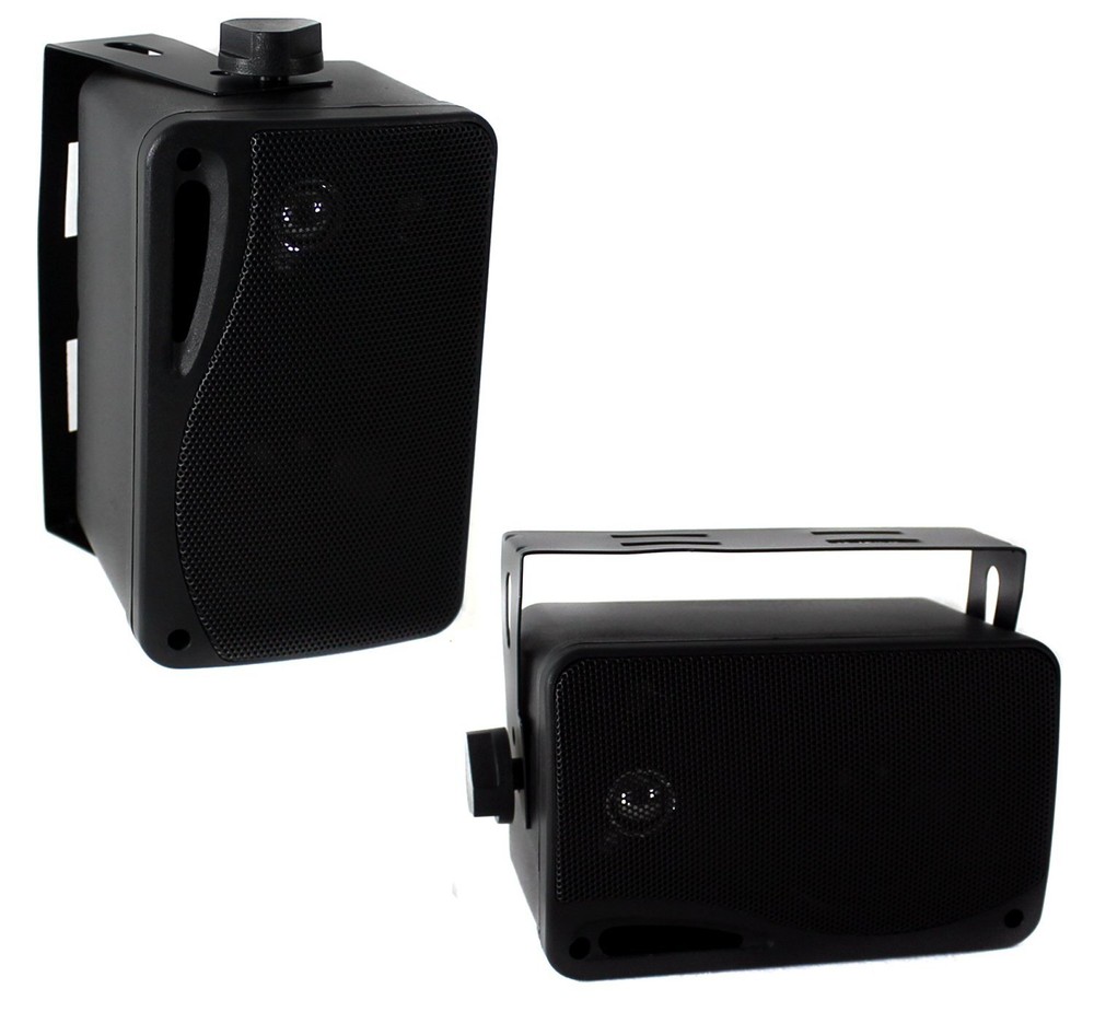 Pyle PDA29BU.6 Bluetooth Compact Amplifier Receiver, 4x 3.5'' 200W Max Speakers