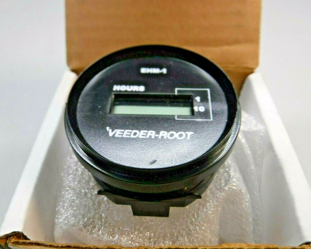 Veeder-Root EHM-1, EHM-100112 Hours Panel Meter "NEW"