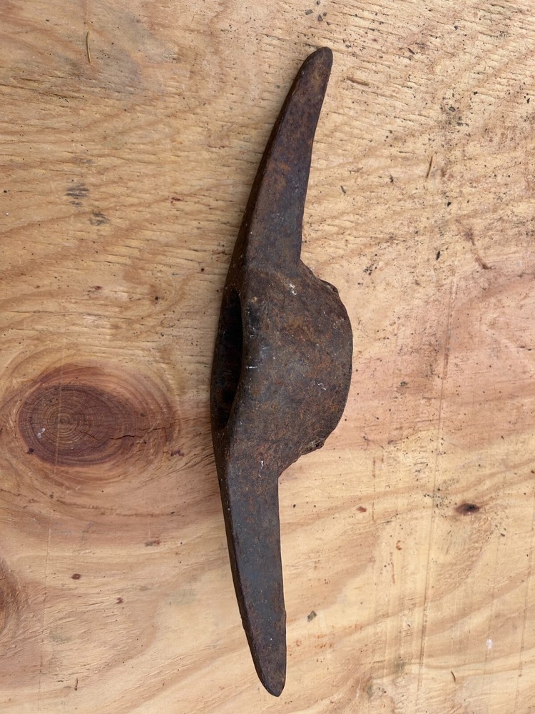 Long Pick Head Rusty Rustic no handle Original Vintage Primitive Farm Decor