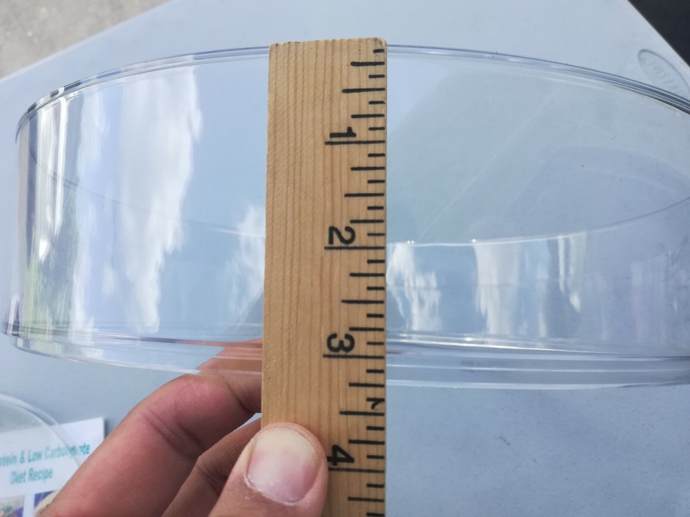 Nuwave Pro Infrared Oven 20331 Clear Plastic Extender Ring Part Only