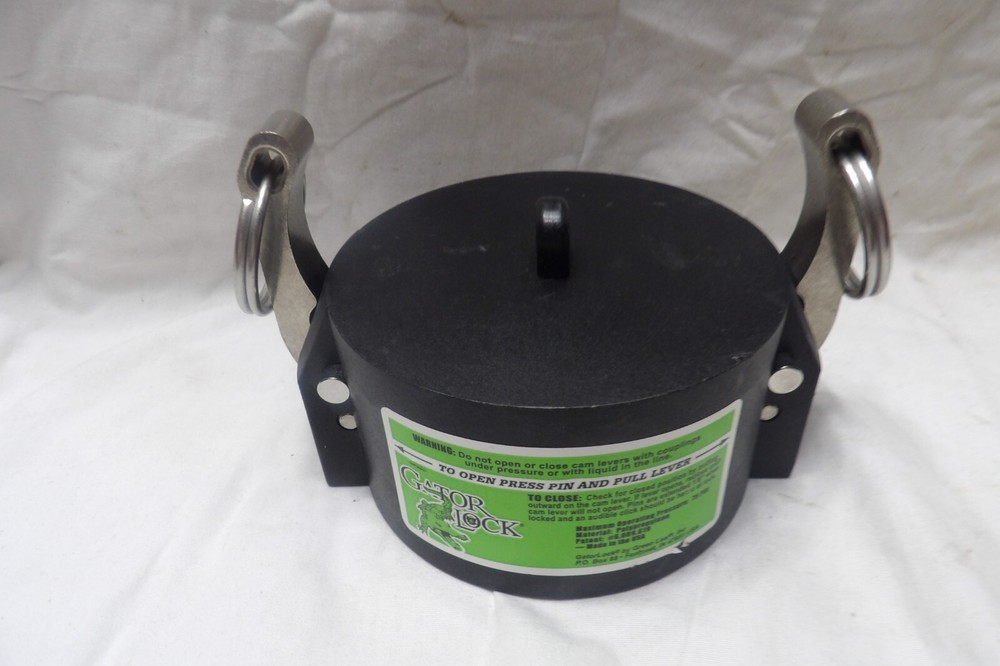 Gator Lock Polypropylene 3" Coupler Cap GLP300CAP