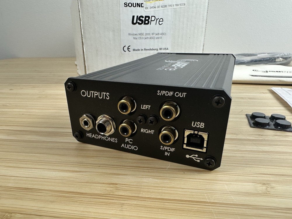 Sound Device USBPre Sound Devices Interface