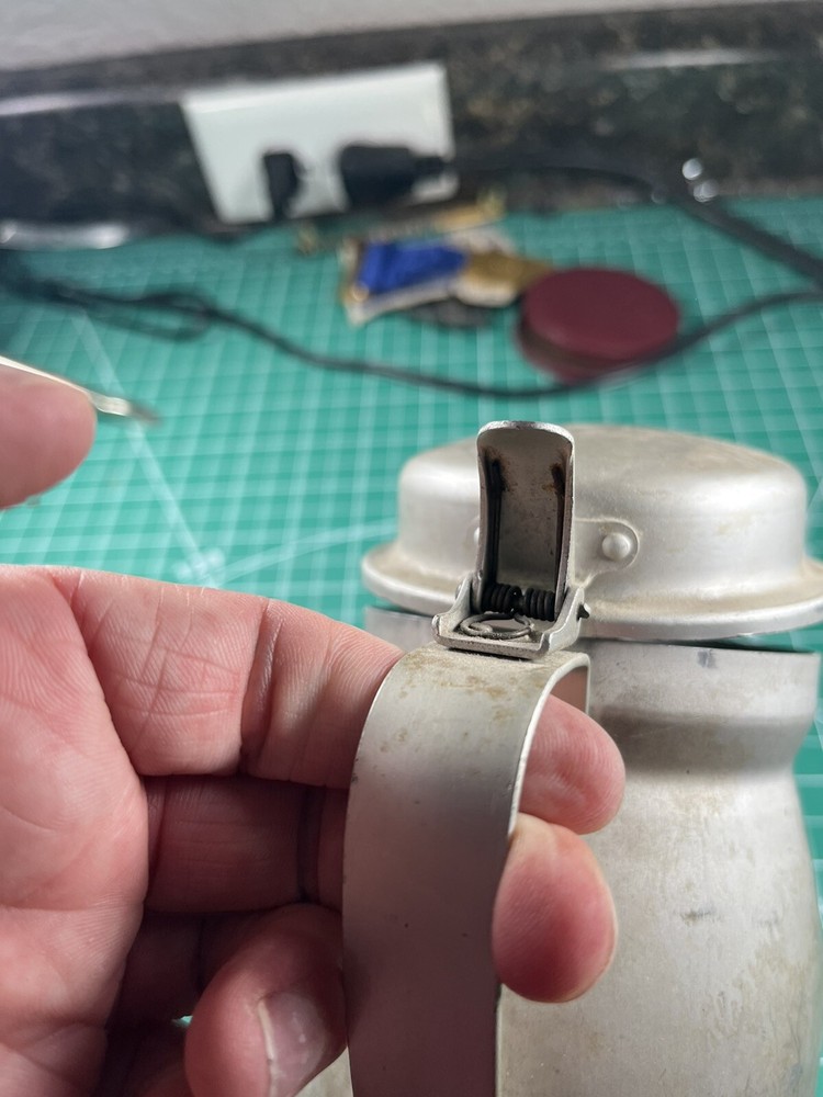 WWII Mess Hall Coffee Creamer Pitcher 1940