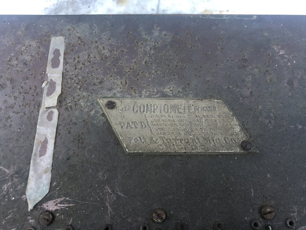 Vintage Comptometer Adding Machine Felt And Tarrant Mfg Co Chicago