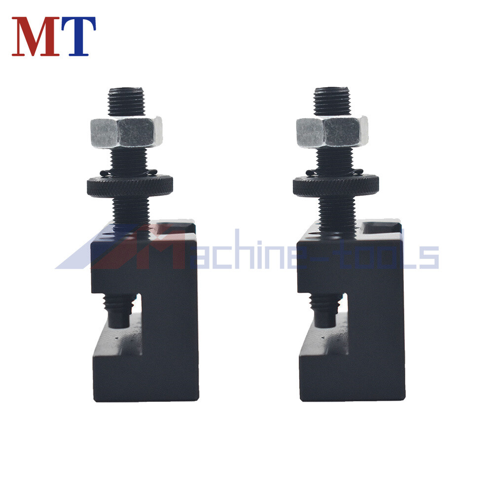 2 Pcs AXA #1 250-101 Quick Change Tool Post Turning & Facing Holder For Lathe