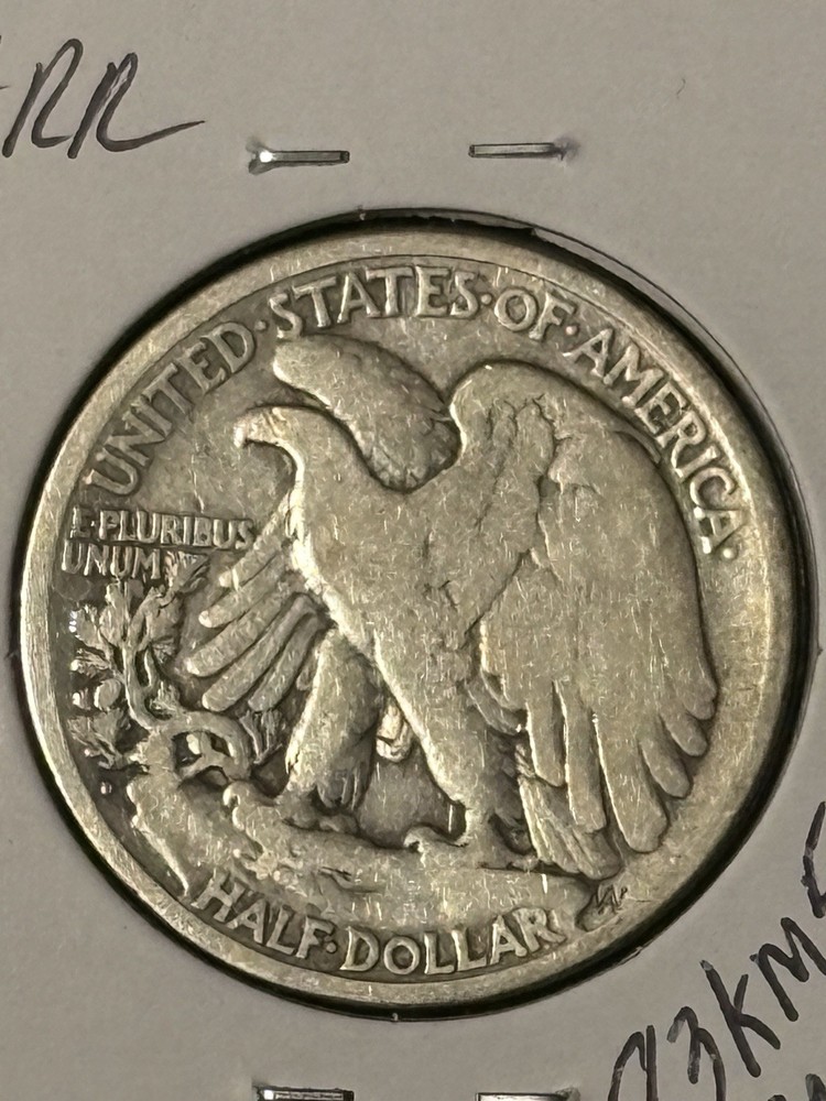 1920-D Liberty Walking Half Dollar VG