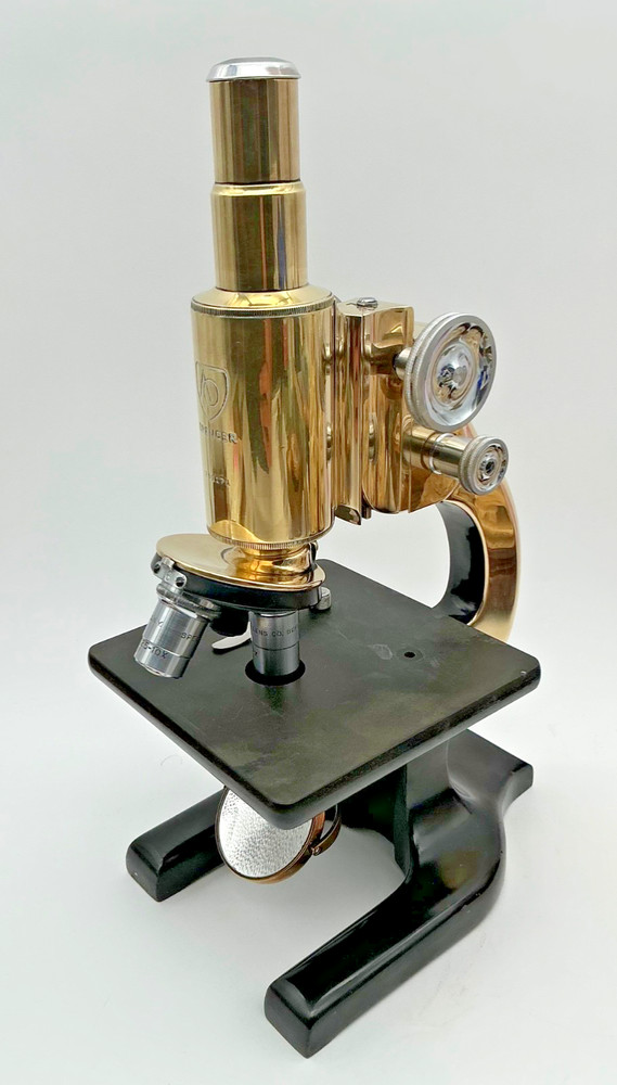 Collectible 1930's Spencer Brass Microscope