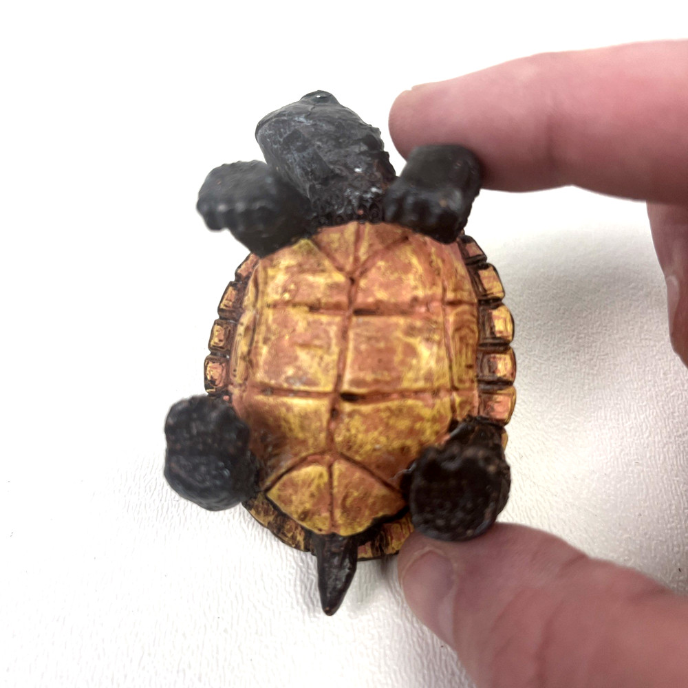 Turtle Tortoise Ceramic Plant Pot Hanger Small 3" Inches