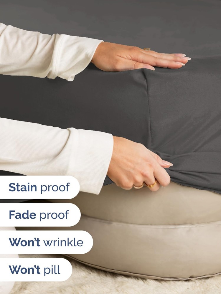 Extra Deep Twin Fitted Sheet - Hotel Luxury Single Fitted Sheet Only - Easily...