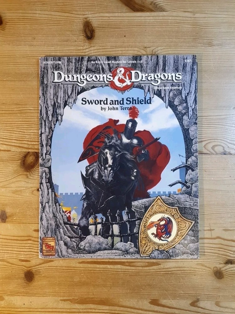 Dungeons & Dragons Sword and Shield TSR 1992