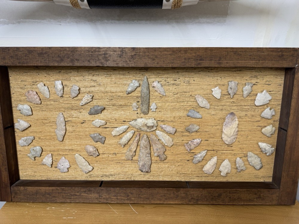 Vintage Arrowhead Artwork Piece