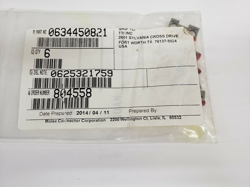 Molex 0634450821 Combination Anvil for Molex Crimpers