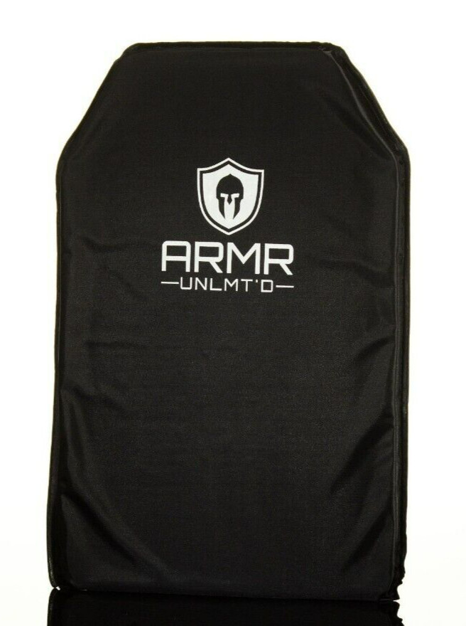 Bulletproof Backpack Insert Panel Shield Lightweight Body Armor Level IIIA