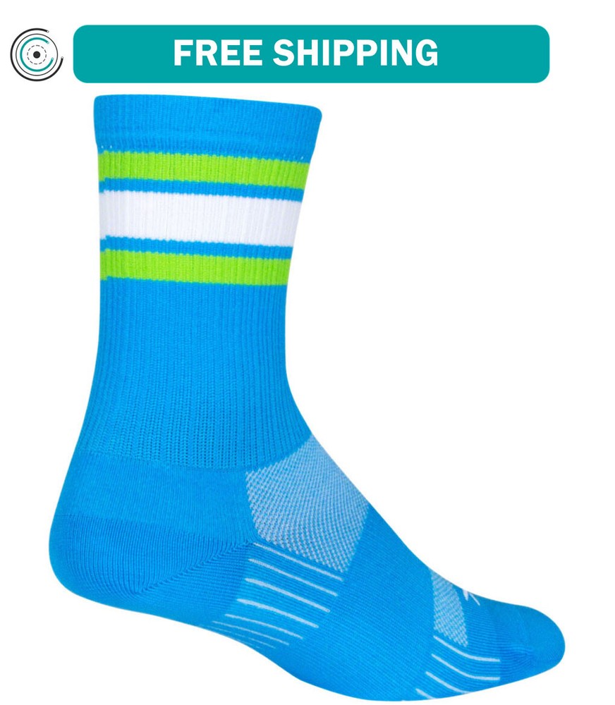 SockGuy Throwback SGX Socks - 6", Small/Medium Snug Arch Support