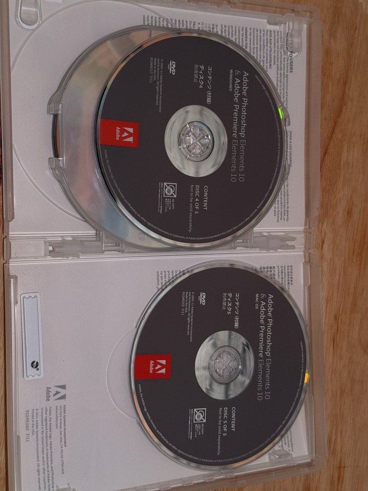 Adobe Photoshop Elements and Premiere Elements 10 for PC, Mac