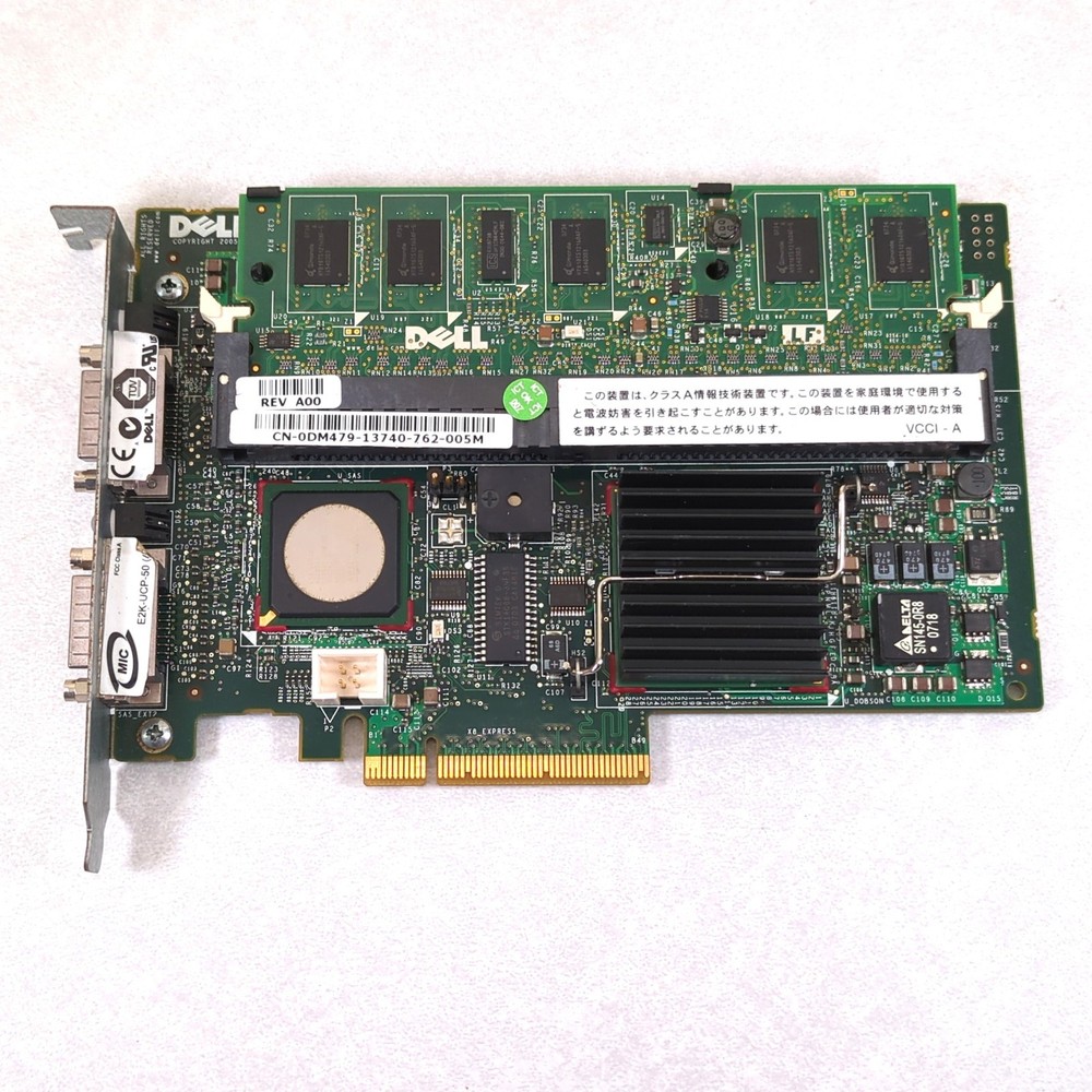 Dell PERC External SAS RAID Controller 256MB Cache - DM479 / UT568 / RF480