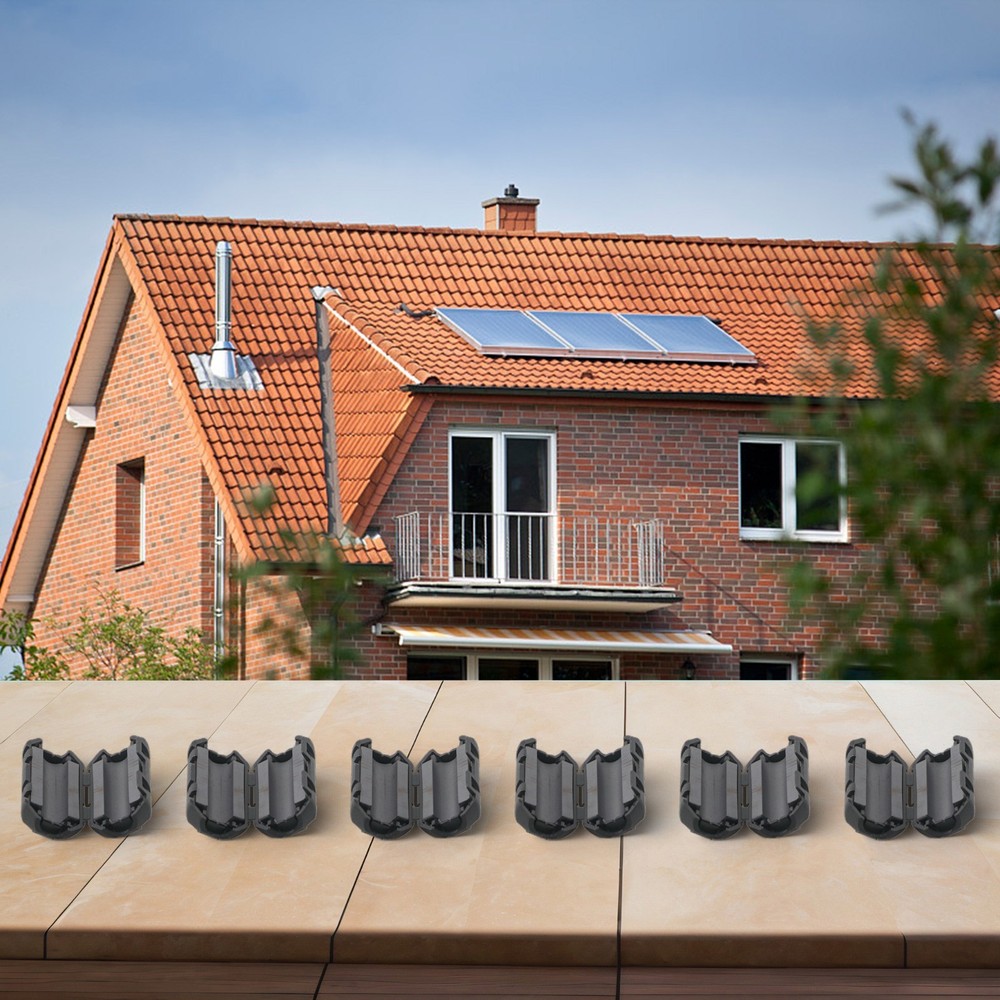 Ferrite Ring Core Cable Clip 7mm Inner Diameter 10 Pcs Reduce Interference