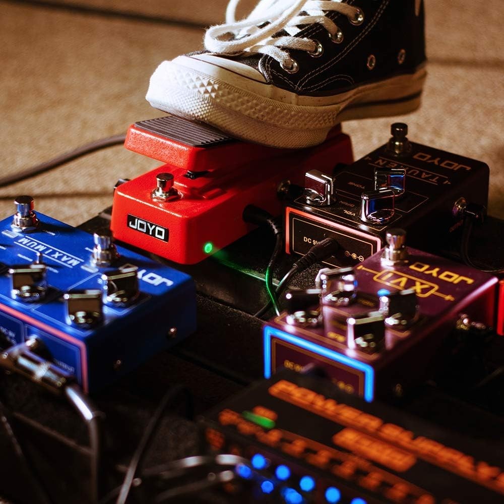WAH-WAH / Volume Toggle Switch Pedal - Red