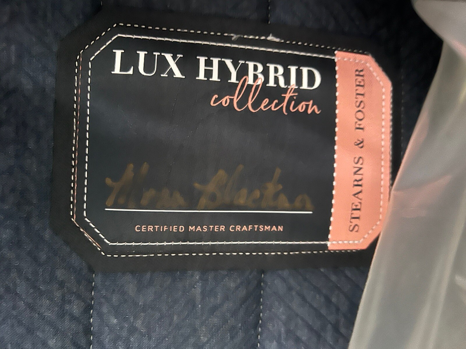 STEARNS & FOSTER LUX ESTATE HYBRID FIRM QUEEN MATTRESS NEW CLEARANCE FAST SHIP