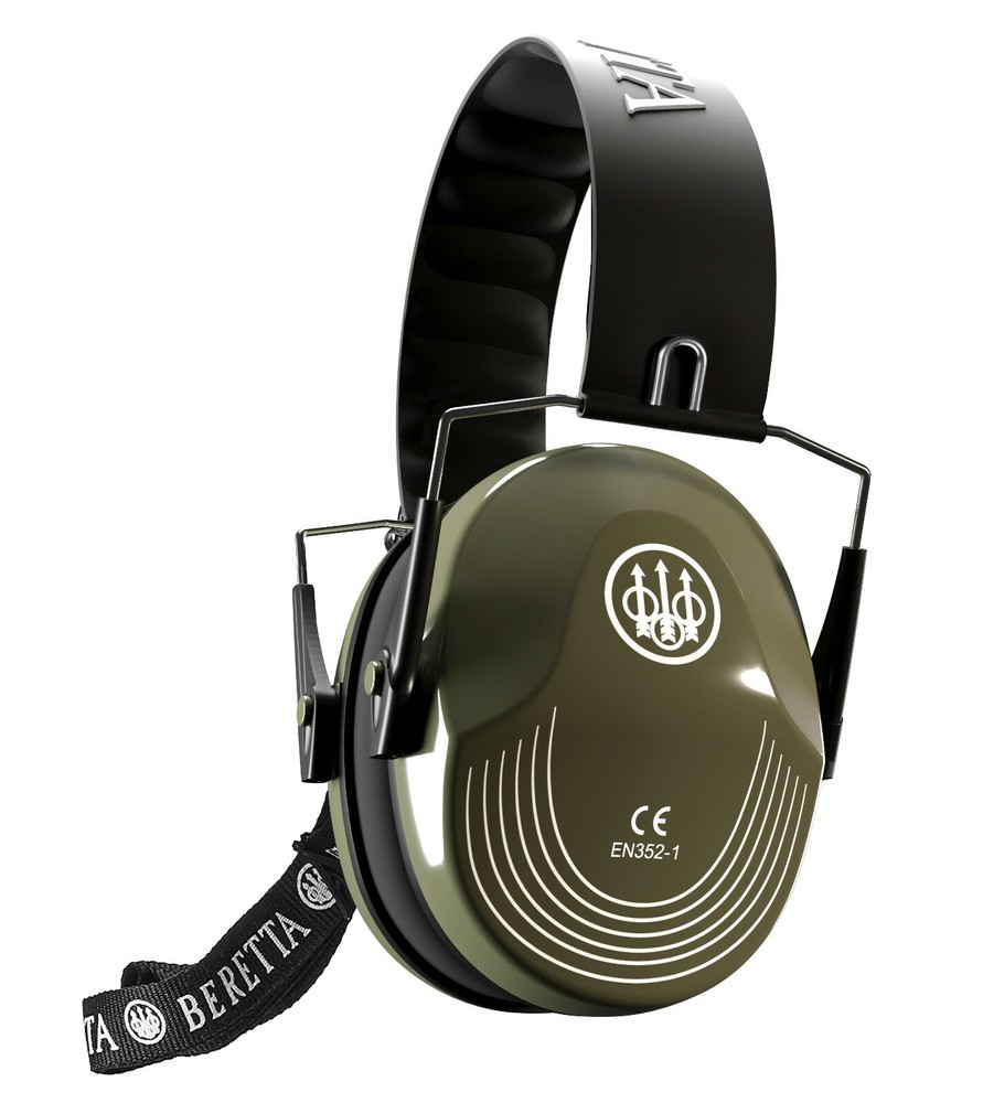 Beretta Standard Earmuff 25db Hearing Protector DRAB GREEN CF1000000207SS