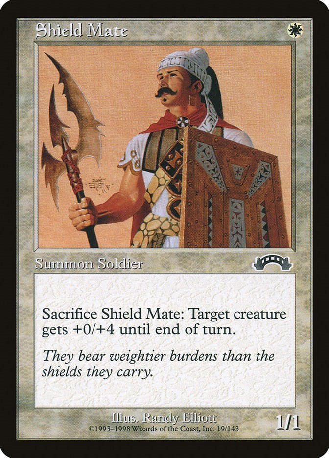 Shield Mate Exodus 19 MTG MP