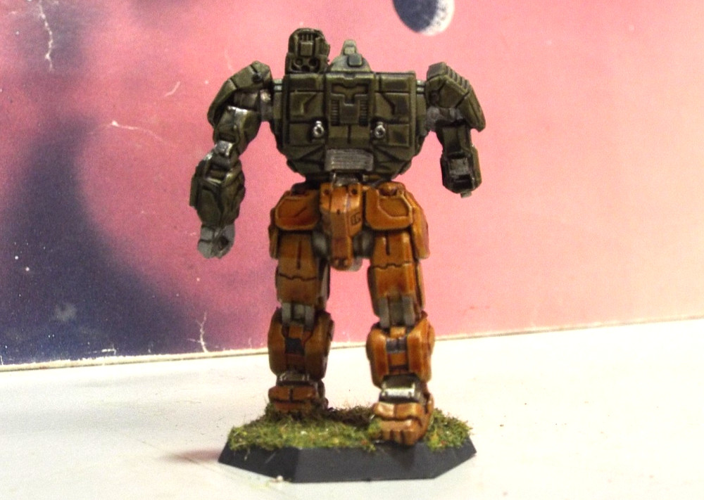 BATTLETECH BATTLEMASTER MECH [CAPELLAN DEATH COMMANDOS] (CATALYST, PAINTED)