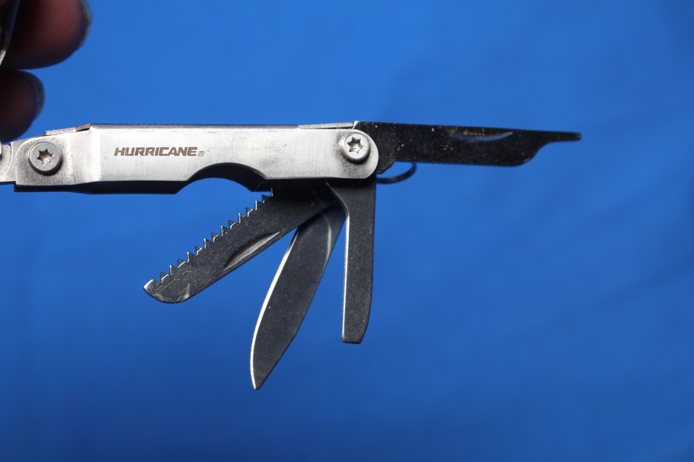 Hurricane Multi Function Pliers & Knife Tool Set Scissors