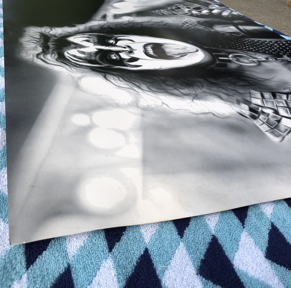 Rare KISS Gene Simmons Artist Numbered #25/100 Signed Original Poster Art Print