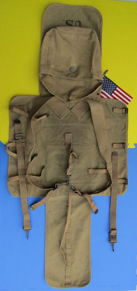 WW I U.S. Army Combat Backpack, Original !