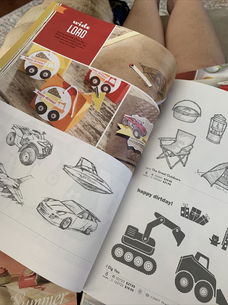 stampin up idea book catalog