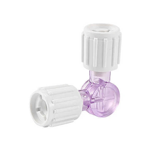 10 PCs 2-Way Stopcock Luer Lock Connection Adapter
