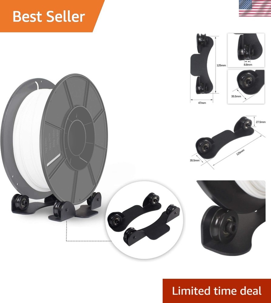 Extra Smooth 3D Printer Filament Holder Rack - Designed for Efficient Printing