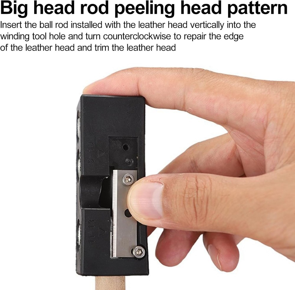 Compact 11-in-1 Pool Cue Tip Tool - Essential Accessories for Every Player