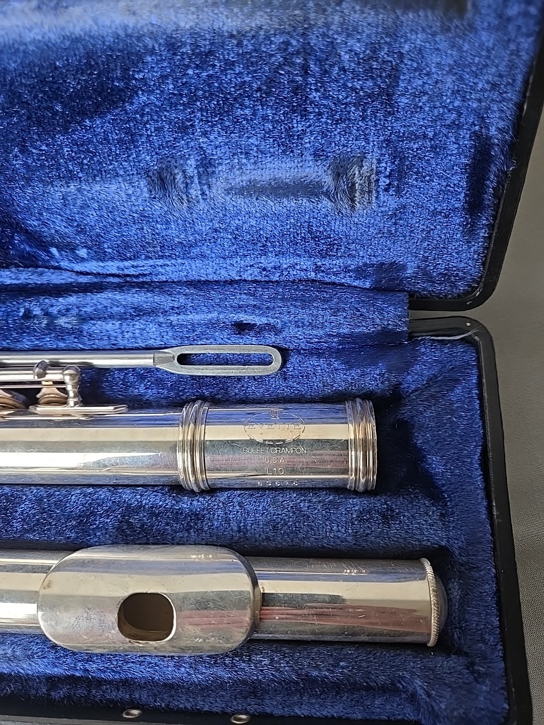 Evette by Buffet Crampon L10 Flute Instrument w/ Hard Case!