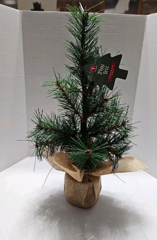 Tabletop Artificial Rustic 13 Inch Christmas Tree Holiday Decor