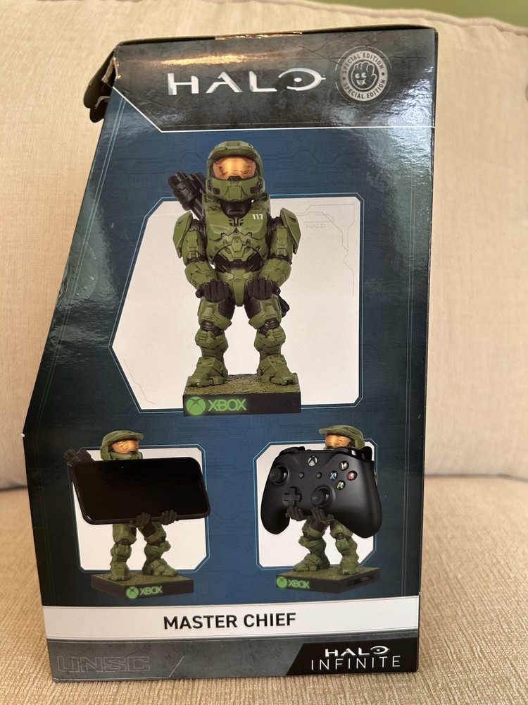 Halo Master Chief Controller Stand Green Light Up Base special edition