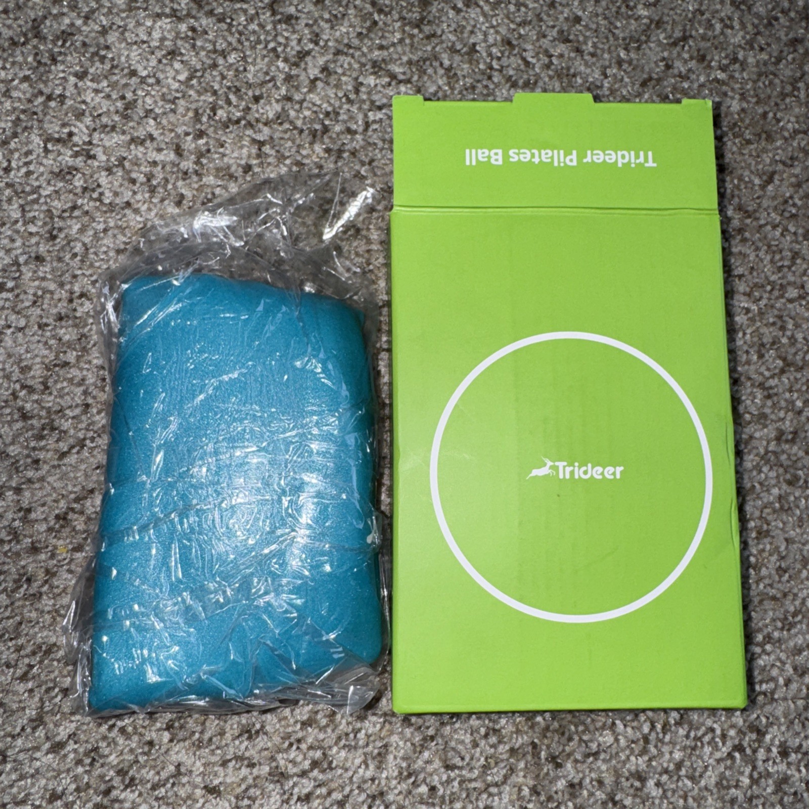 Trideer Mini Exercise Ball 23cm Blue - New Open Box Green