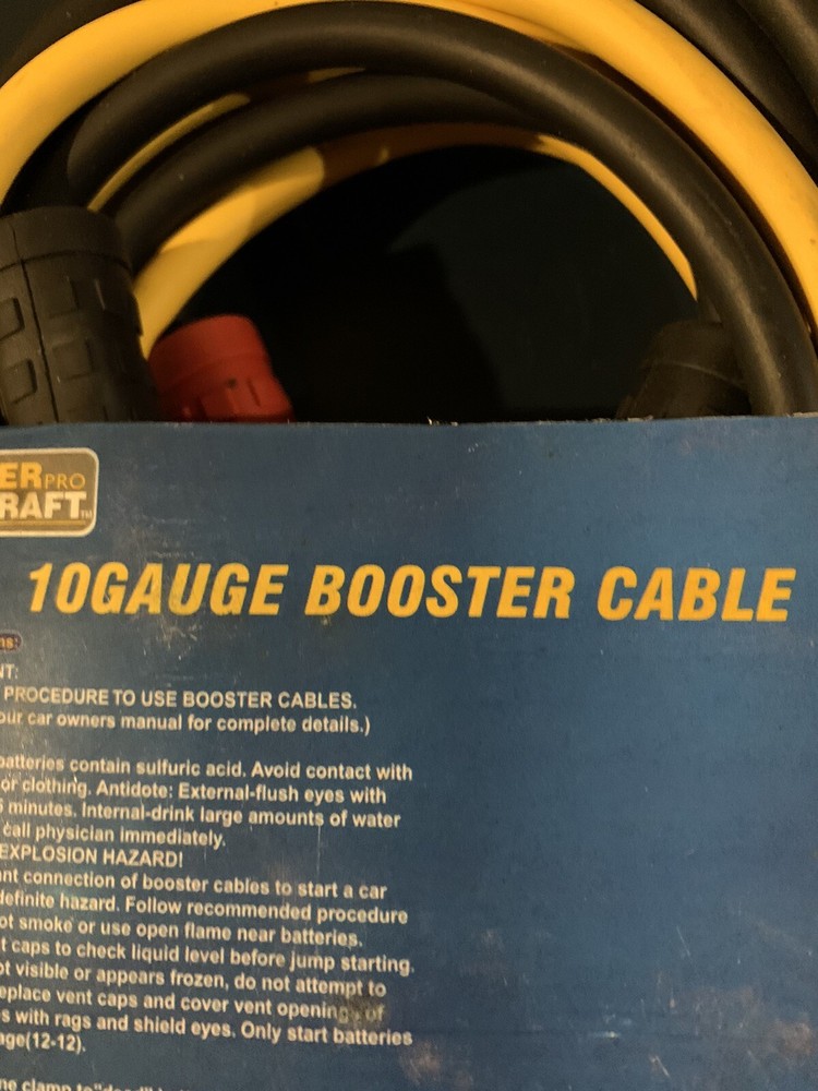 JC10 Booster Cable 10 Gauge