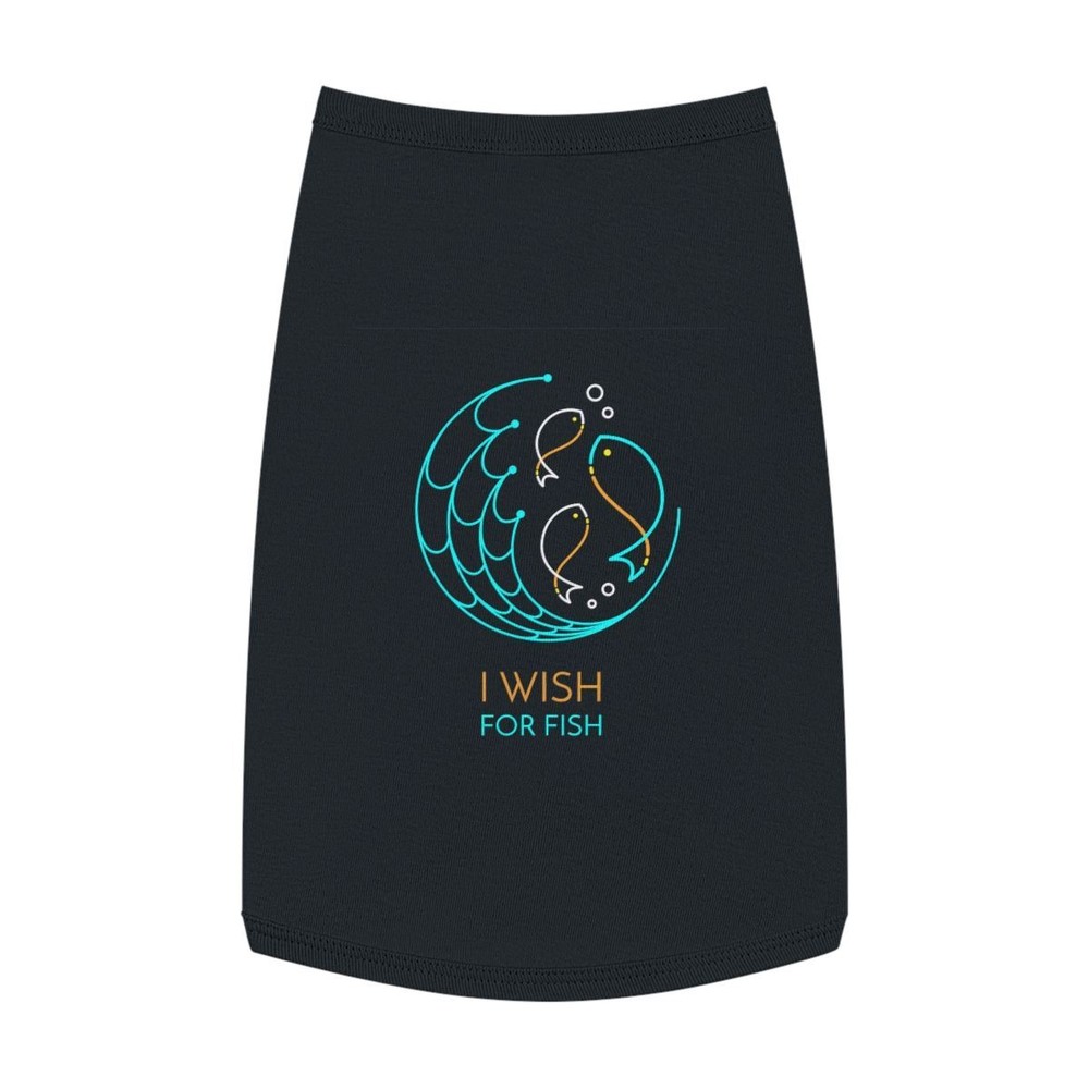 Pet Tank Top - I wish for fish