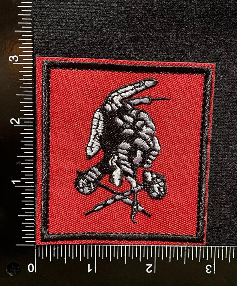 Seal Team 6 Red Squadron Patch DEVGRU Team Bin Laden Hook Loop Backing White