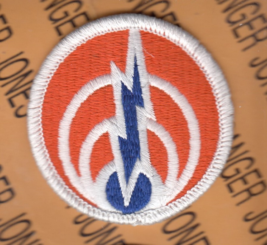 US Army 1st Signal Command ~2.5" dress uniform patch m/e