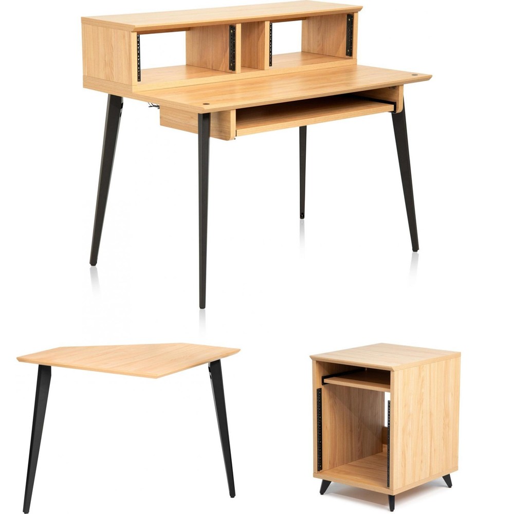 Gator Frameworks Elite Complete Desk Package - Natural Maple Matte