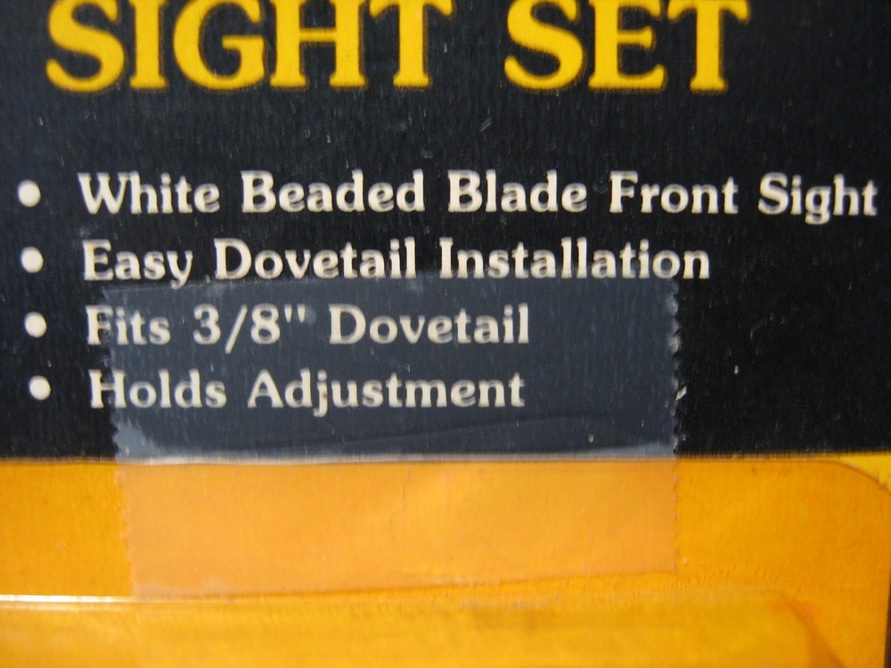 CVA Muzzleloader Black Powder - Williams Micro Adjustable Sight Set - AC1507